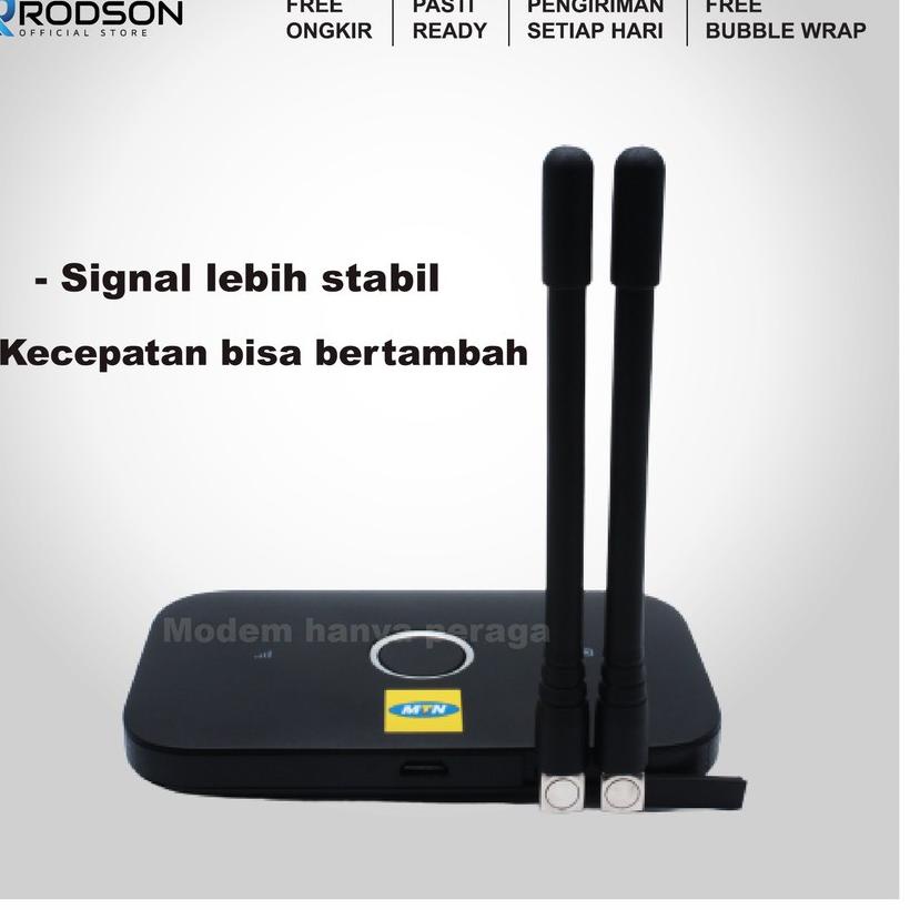 Harga Oke--Antena Penguat Sinyal Mifi Modem Wifi Huawei E5577 Bolt E5372s Sierra 760s 782s 754s ZTE 
