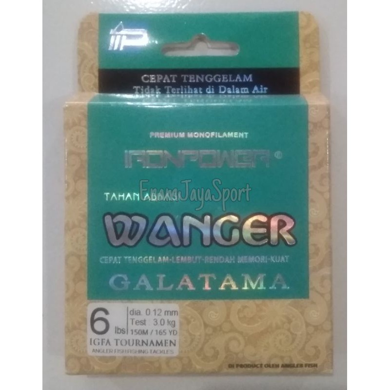 Senar Pancing  Wanger Ironpower Galatama