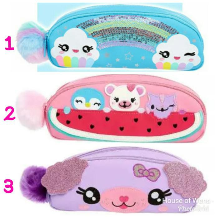 

STOCK TERAKHIR SMIGGLE CUTIE TRIPLE POCKET PENCIL CASE - TEMPAT PENSIL SMIGGLE - FUCHSIA KEKINIAN