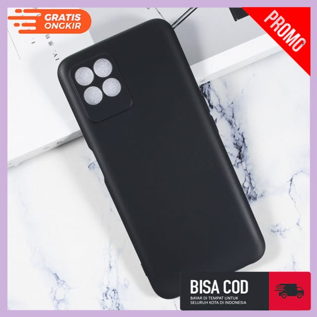 Case Realme 8i Soft Case Macaron Camera Protection