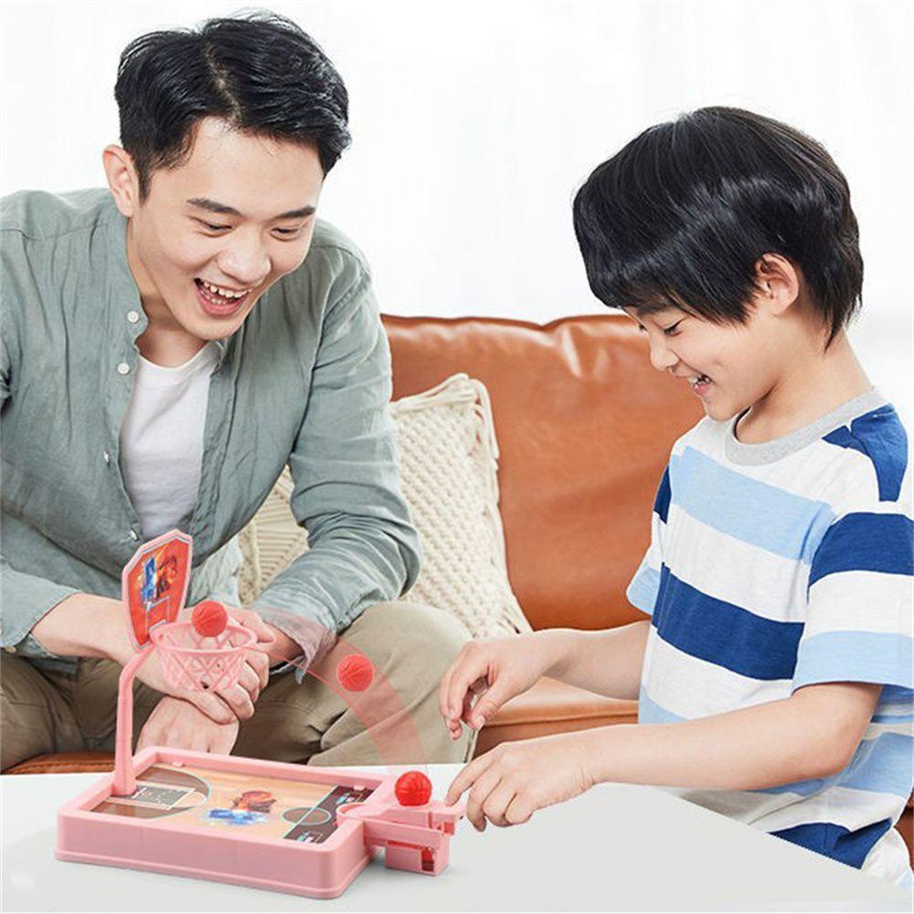 Lanfy Desktop Board Game Mini Untuk Anak Dewasa Permainan Meja Interaksi Orang Tua-Anak Mainan Party Game Mainan Bola Tembak