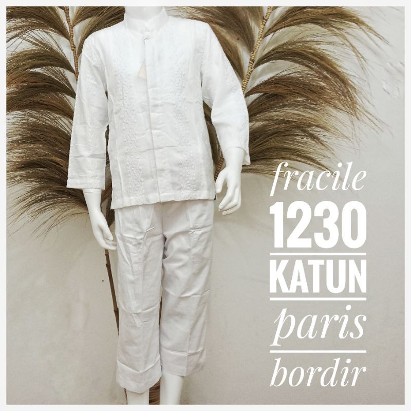 Koko anak setelan putih fracile01 / fracile / 1230