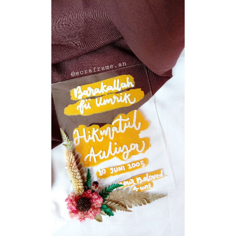 

HADIAH UNIK/KADO UNIK ACRILYC LETTERING
