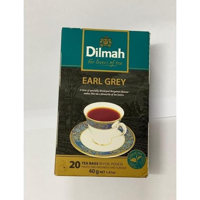 

[ COD ] DILMAH Earl Grey 20 bags 40 gr TERMURAH Kode 1004