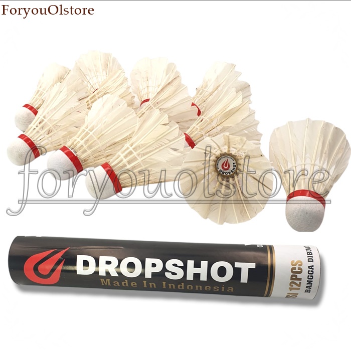 KOK Badminton MIKROS Merah isi 12 / Kok Bulutangkis / Mikros Kok Bulutangkis Badminton Anak Isi 12pcs/  Badminton Shuttlecocks/ Kok 1 Tabung