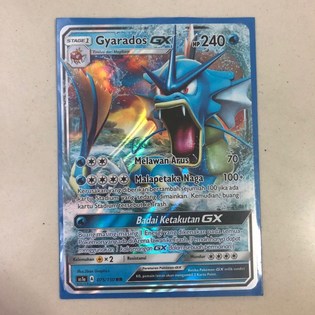 Gyarados GX RR - TCG Pokemon Indonesia