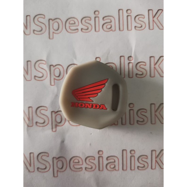 Kondom kunci motor Honda Beat,Vario,Supra,scoopy,pcx-Grey merah