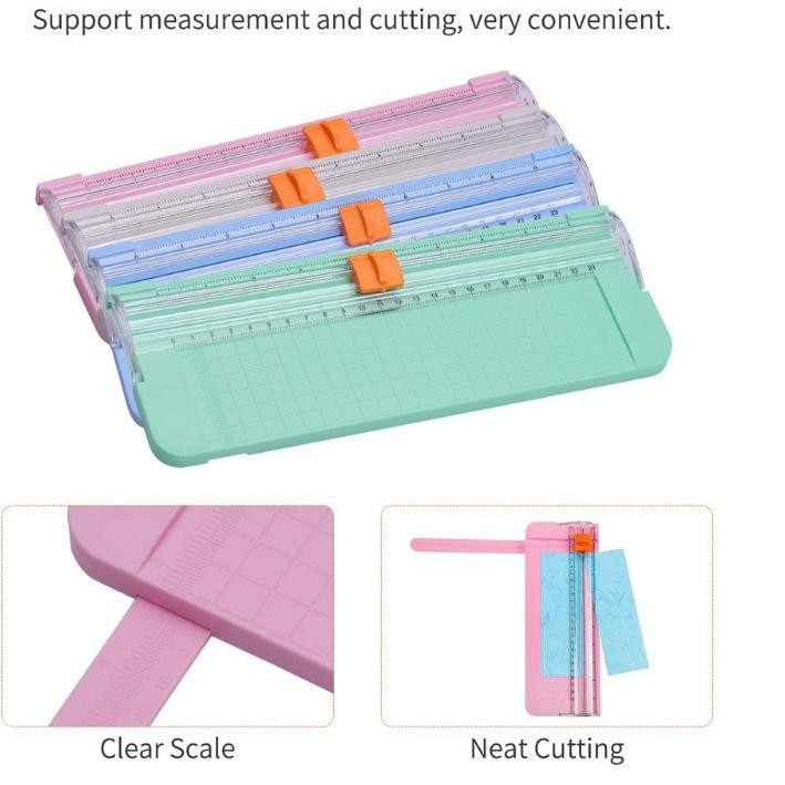 

Best Seller!! KODE-764 Mesin Pemotong Kertas A4/A5 Jielisi Mini Portable Paper Trimmer Paper Cutter
