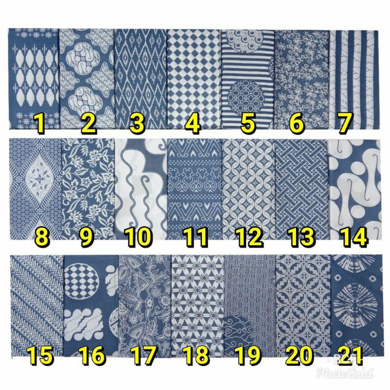 KAIN BATIK KAIN JARIK KAIN BATIK PEKALONGAN KAIN BATIK WARNA BIRU BATIK OZILA