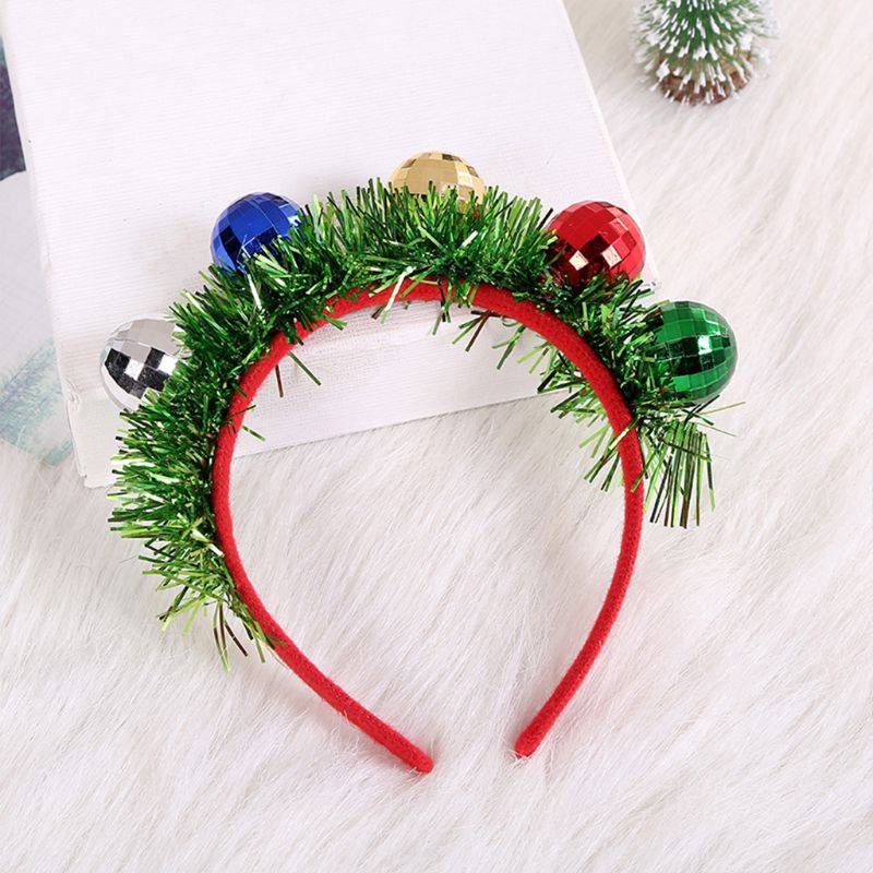 christmas ball headband