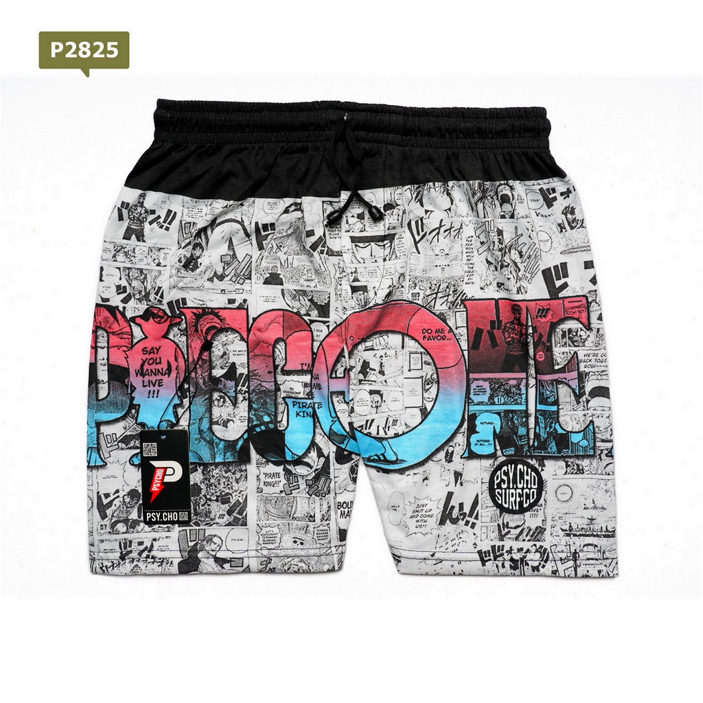 BEST SELLER - BOXER PRIA WANITA CELANA PENDEK GROSIR KOLOR PANTAI-DBM-X20