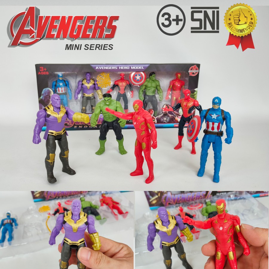 Mainan Figure Avengers Endgame dan Age of ultron