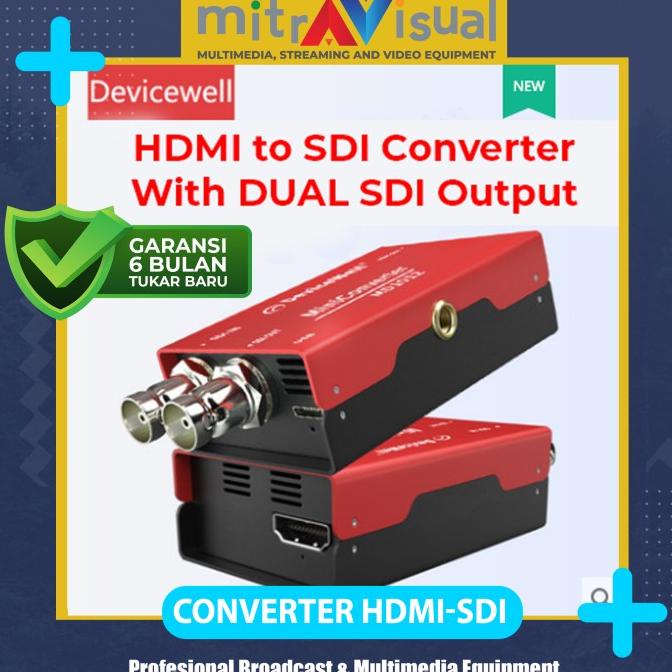 DeviceWell MD1021 - Converter HDMI to SDI with Dual SDI Output