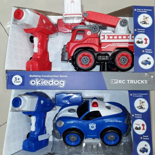 Okiedog Building Construction Car ,Build And Play