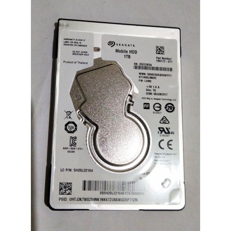 Hardisk laptop 1 TB