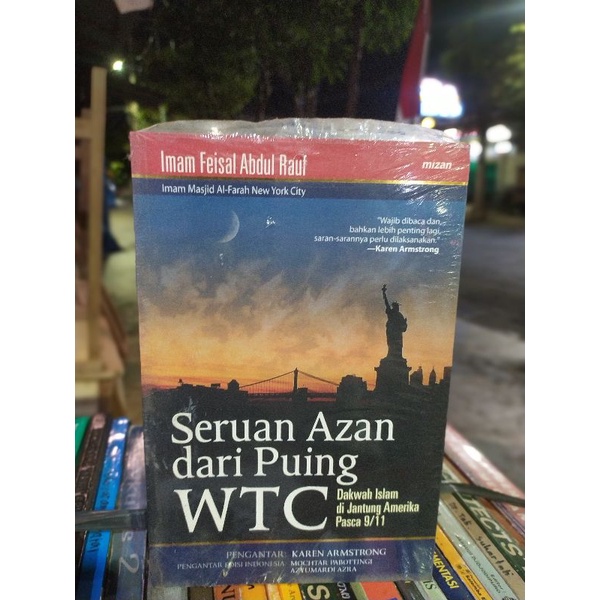 Buku seruan adzan dari puing WTC (ORIGINAL)