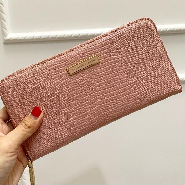 Paling Disukai.. DOMPET | WALLET | WANITA | CNK CK525 CROCO LONG WALLET ORI PREMIUM IMPORT