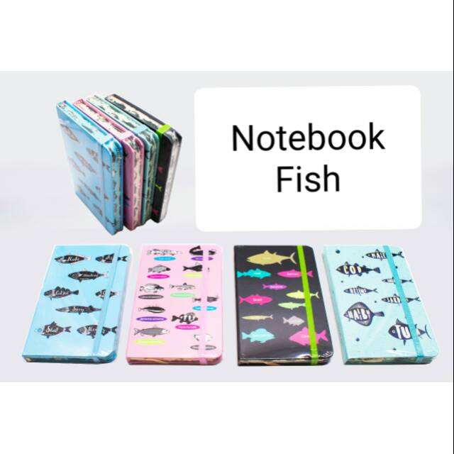 

Notebook Cute Fish A6