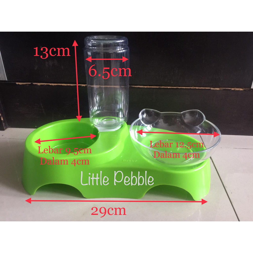 CA1801 Dispenser Makan dan Minum Kucing Anjing Tempat Makan Minum BOWL