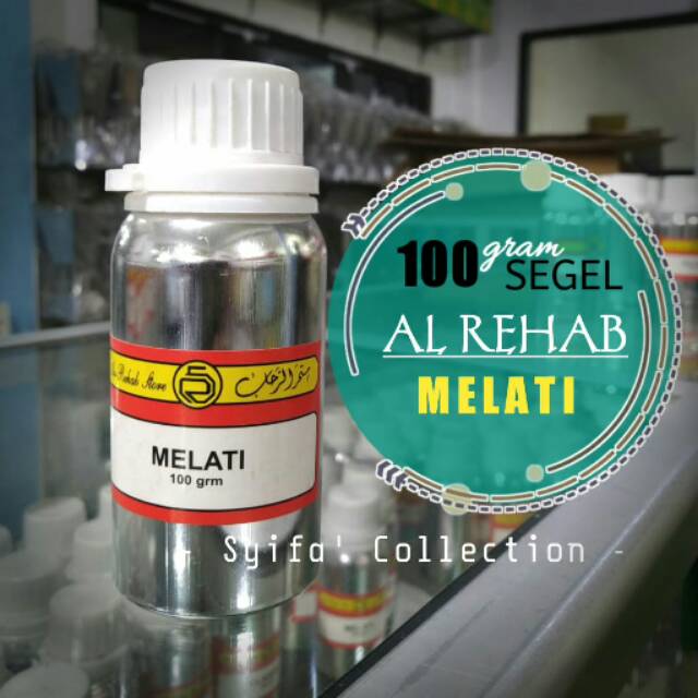 Bibit Parfum Minyak Wangi SEGEL 100ml Al Rehab Aroma Melati