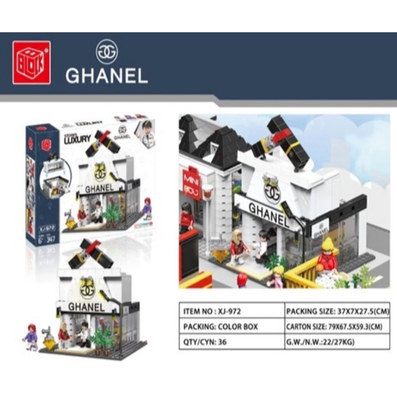 Brick XJ 972 B BLOCK - Ghanel Shop Building