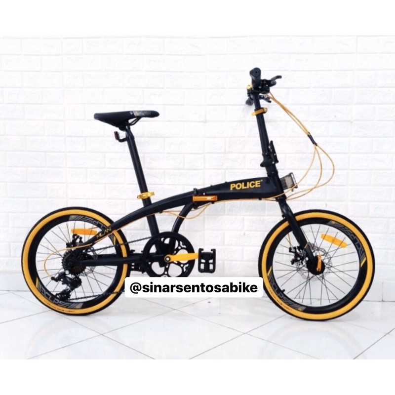 Sepeda Lipat Police Milan 20inch