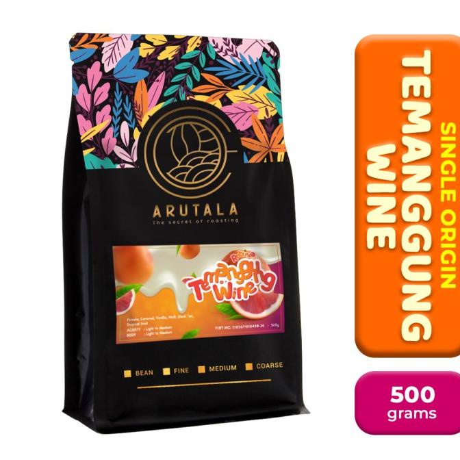 

ARUTALA Kopi Robusta Temanggung Wine 500 gram