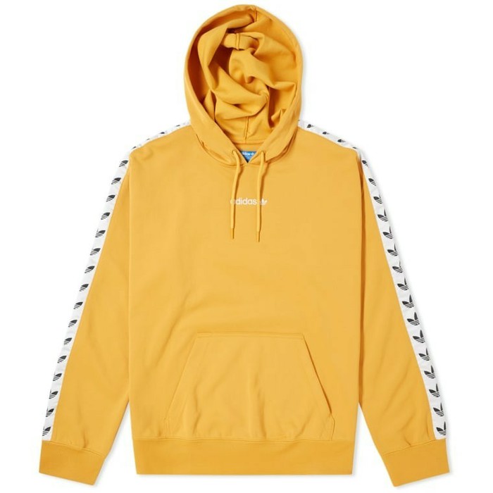 Hoodie Sweater Adidas TNT Stripe Kuning BRANDED