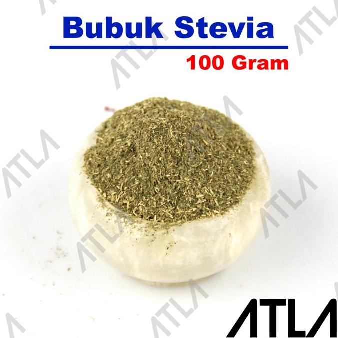 

FREE ONGKIR Serbuk Daun Stevia 100 Gram Bubuk Manis Alami Murni Pengganti Gula