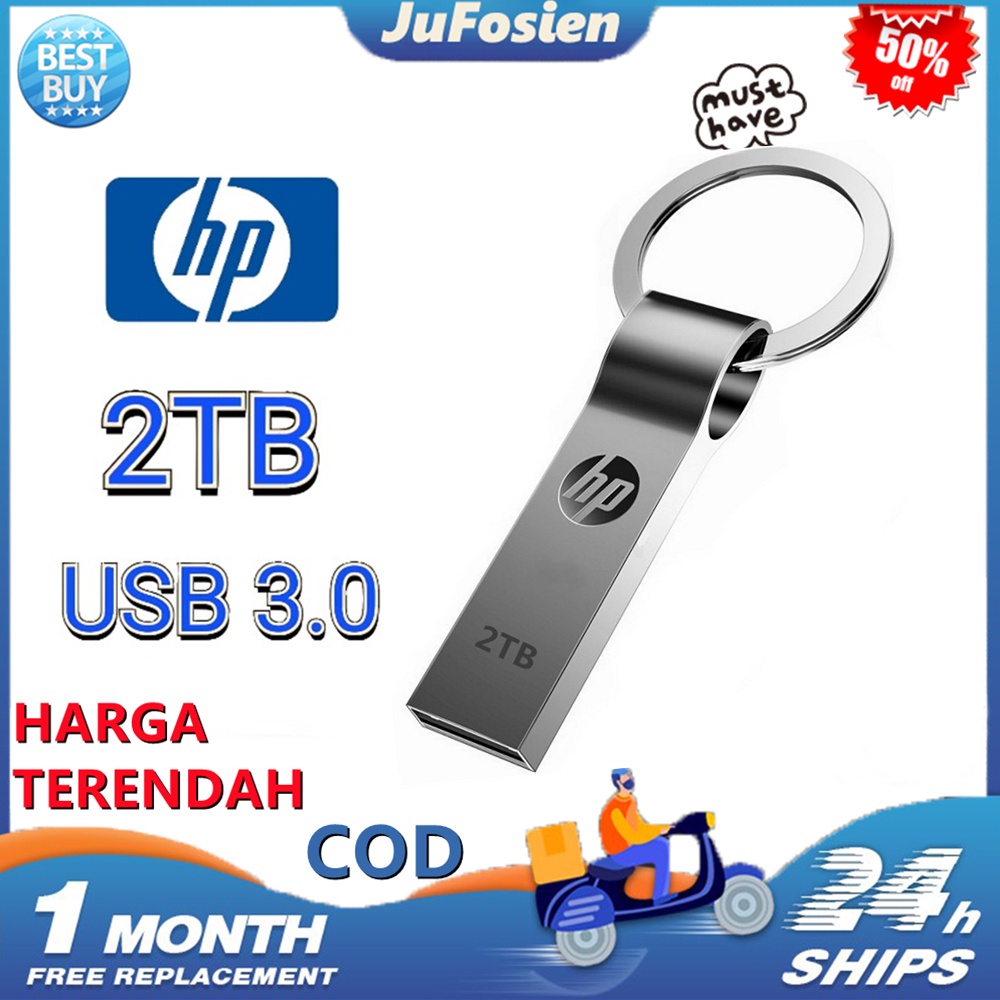 Flashdisk Hp Usb 2TB Flash Drive Bahan Metal Anti Air Kecepatan Tinggi