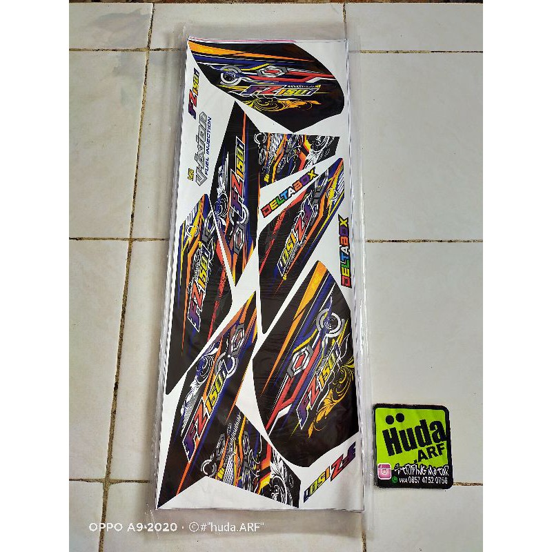 striping new vixion advance sticker NVA striping variasi new vixion advance NVA 2015-2017 "THAILOOK"