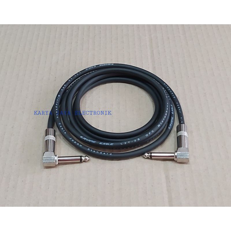 KABEL JACK GITAR LISTRIK AKAI L TO L CANARE L2T-2S JAPAN STANDARD