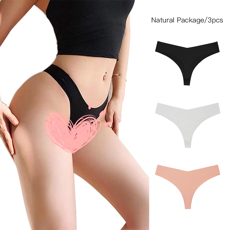OXY Thong Traceless Fitness Yoga Seamless / Thong Wanita Mulus 4512 (S-XL)