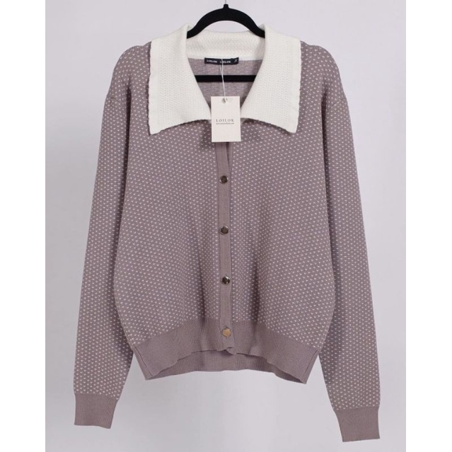 cassea knit sweater rajut loilok / baju atasan korea / cardigan korea