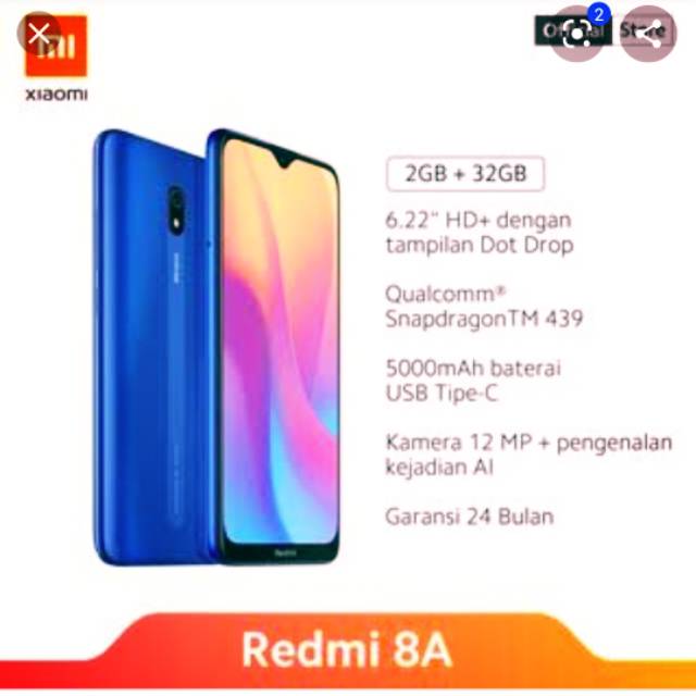 Hp XIAOMI 8A
