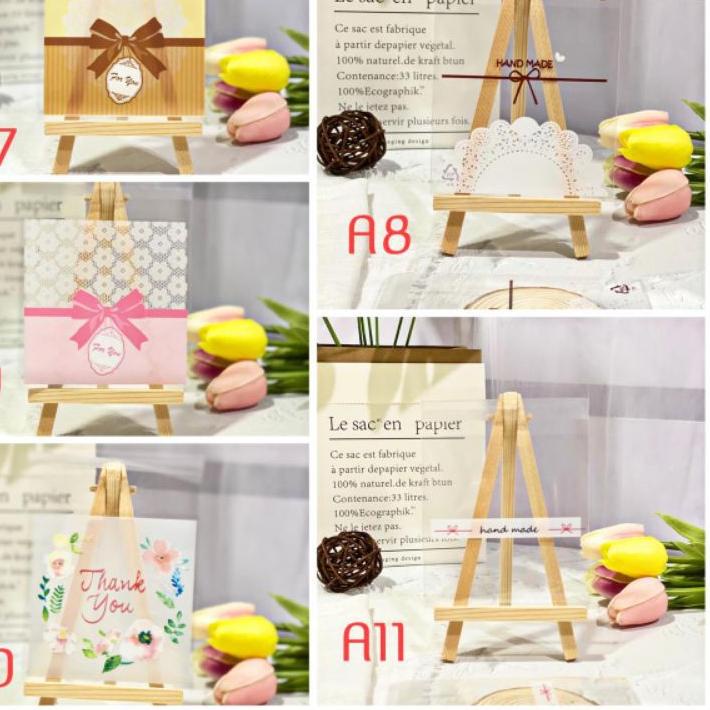 

TERBARU Plastik cookies 10x10 cocok buat isi permen/ cookies isi 100pcs+