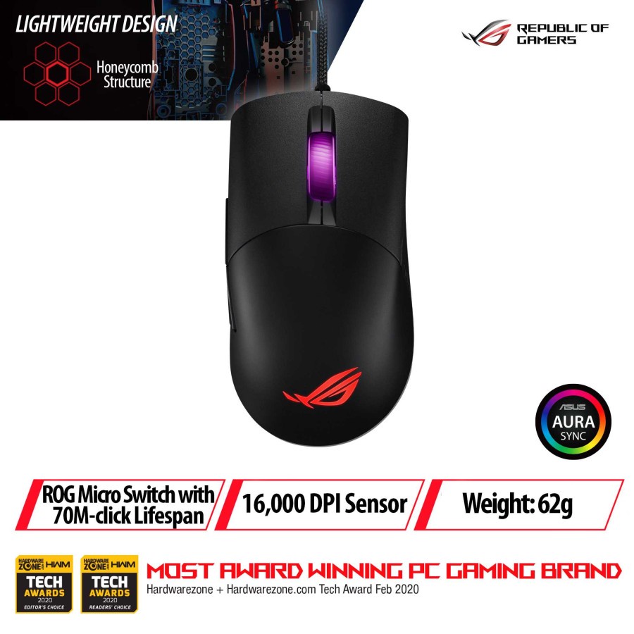 ASUS ROG Keris Lightweight FPS gaming mouse