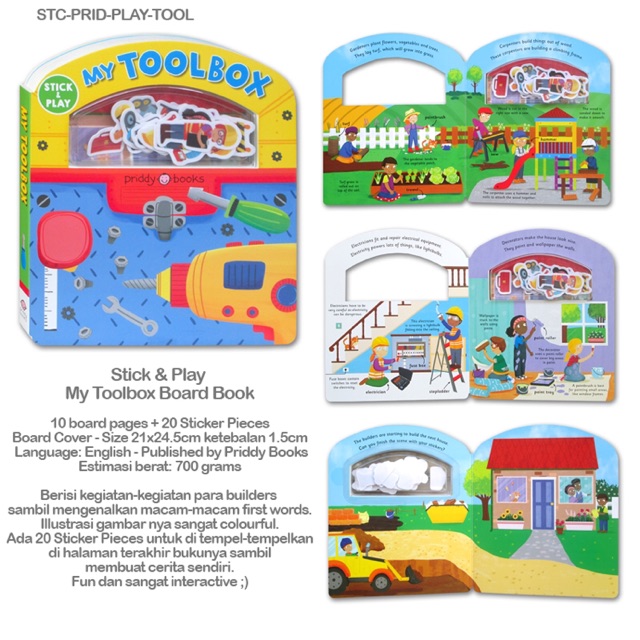 

Stick & Play My Toolbox Board Book