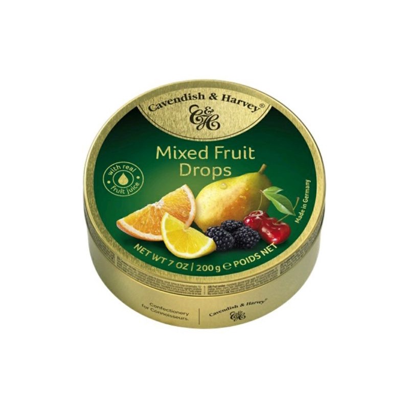 

cavendish & harvey mix fruit 200 gr EXP. 13-08-2027