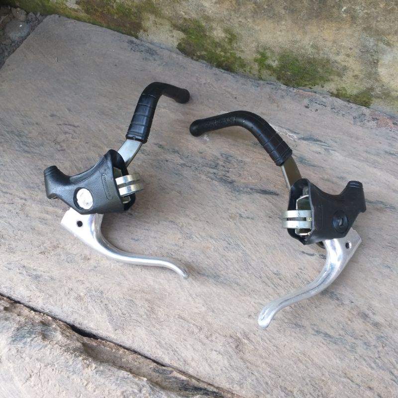 brake lever shimano sepeda roadbike vintage balap classic mixte randonneur bike