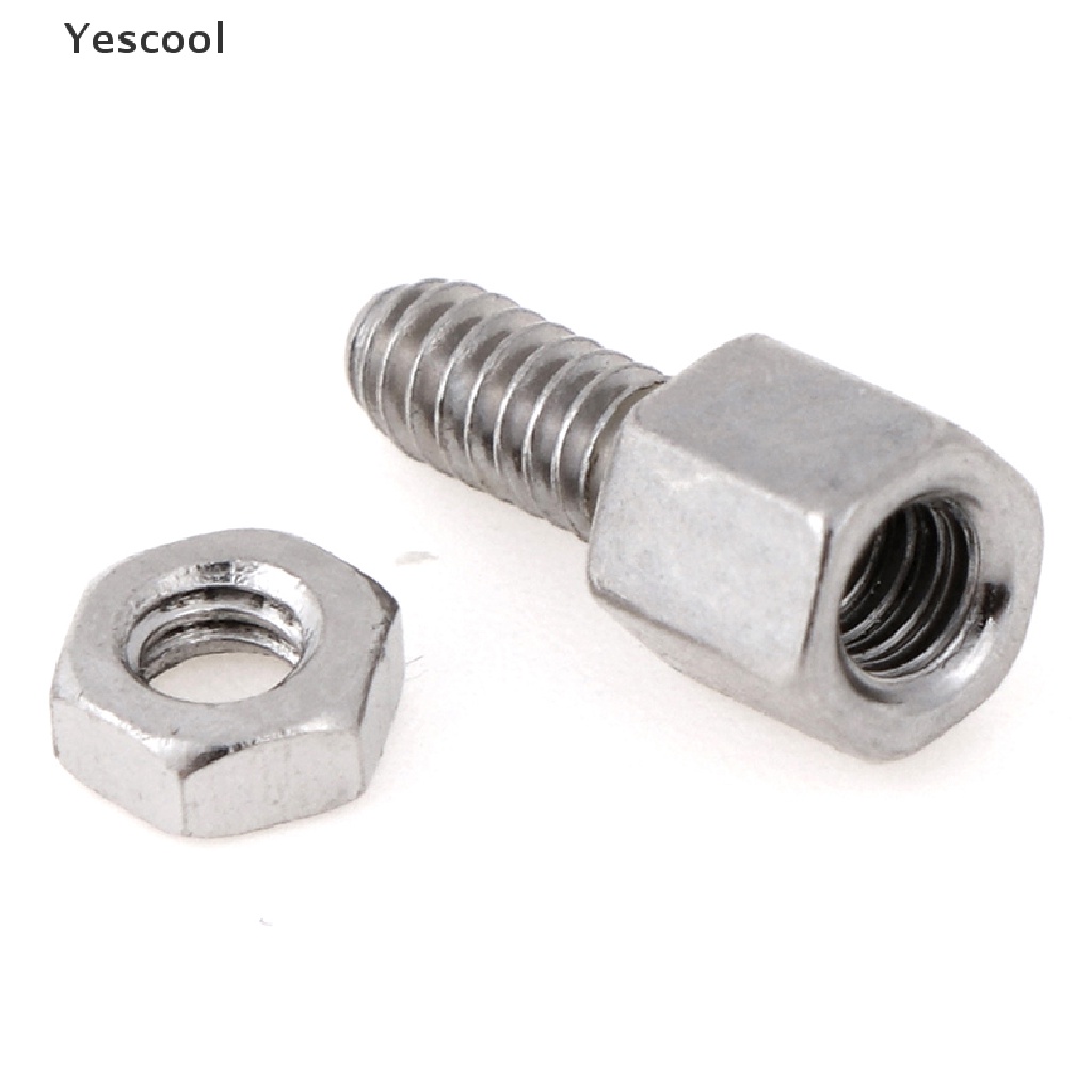 Yescool 10 Set Baut + Mur Ukuran 5 + 7mm