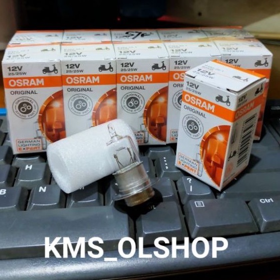 Bohlam Depan K-1 12V 25/25W Osram / Lampu Depan Osram K-1 12V 25/25W, K-1 12V 35/35W