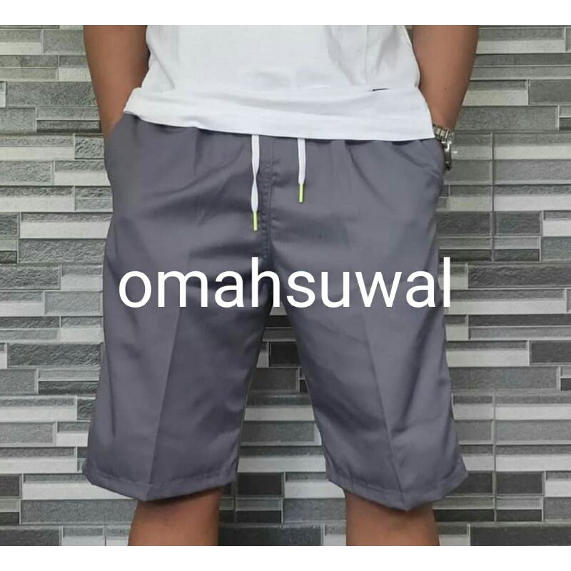 CELANA PRIA CELANA PENDEK PRIA DEWASA POLOS CHINOS CELANA RIP KOLOR MURAH