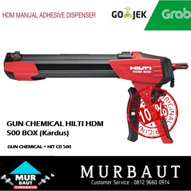 GUN CHEMICAL HILTI HDM 500 BOX