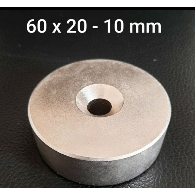 magnet neodymium ring fishing 60x20mm / 6cmx2cm