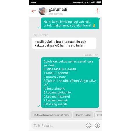 RAMUAN ARSY PAKET PROMIL CINTA | PROGRAM HAMIL-4