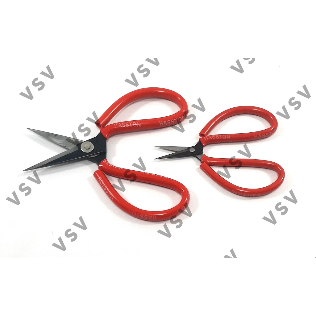 HASSTON Gunting Serbaguna set 2pc Gunting 5&quot; 7&quot; Gunting Kulit Kain
