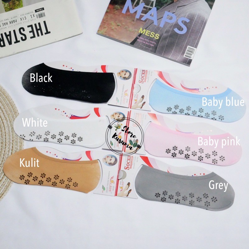 Kaos Kaki Flat Anti Slip