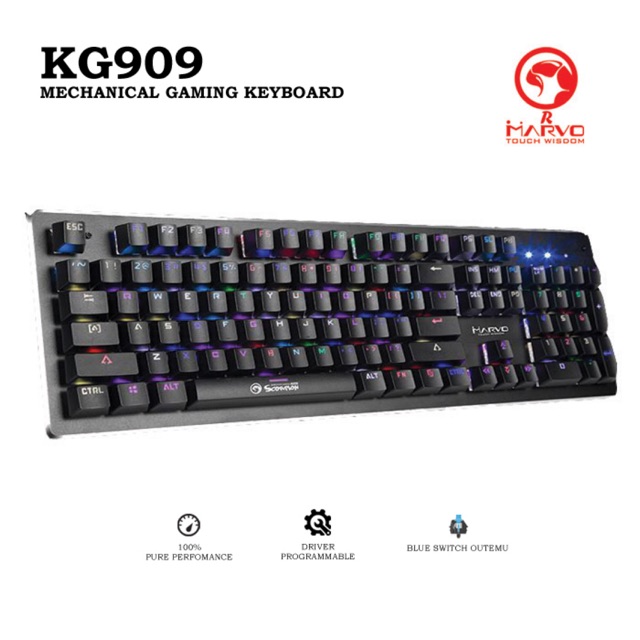 Keyboard Gaming Marvo KG909 - Keyboard Mechanical