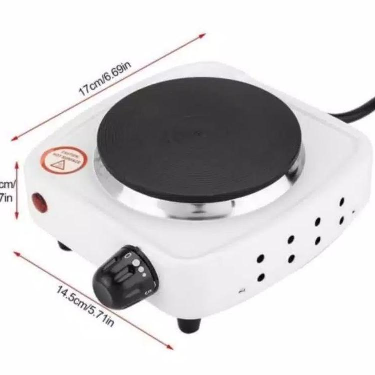 Terbaik.. Kompor Listrik Mini 500w Hot Plate Kompor Listrik Super Multifungsi